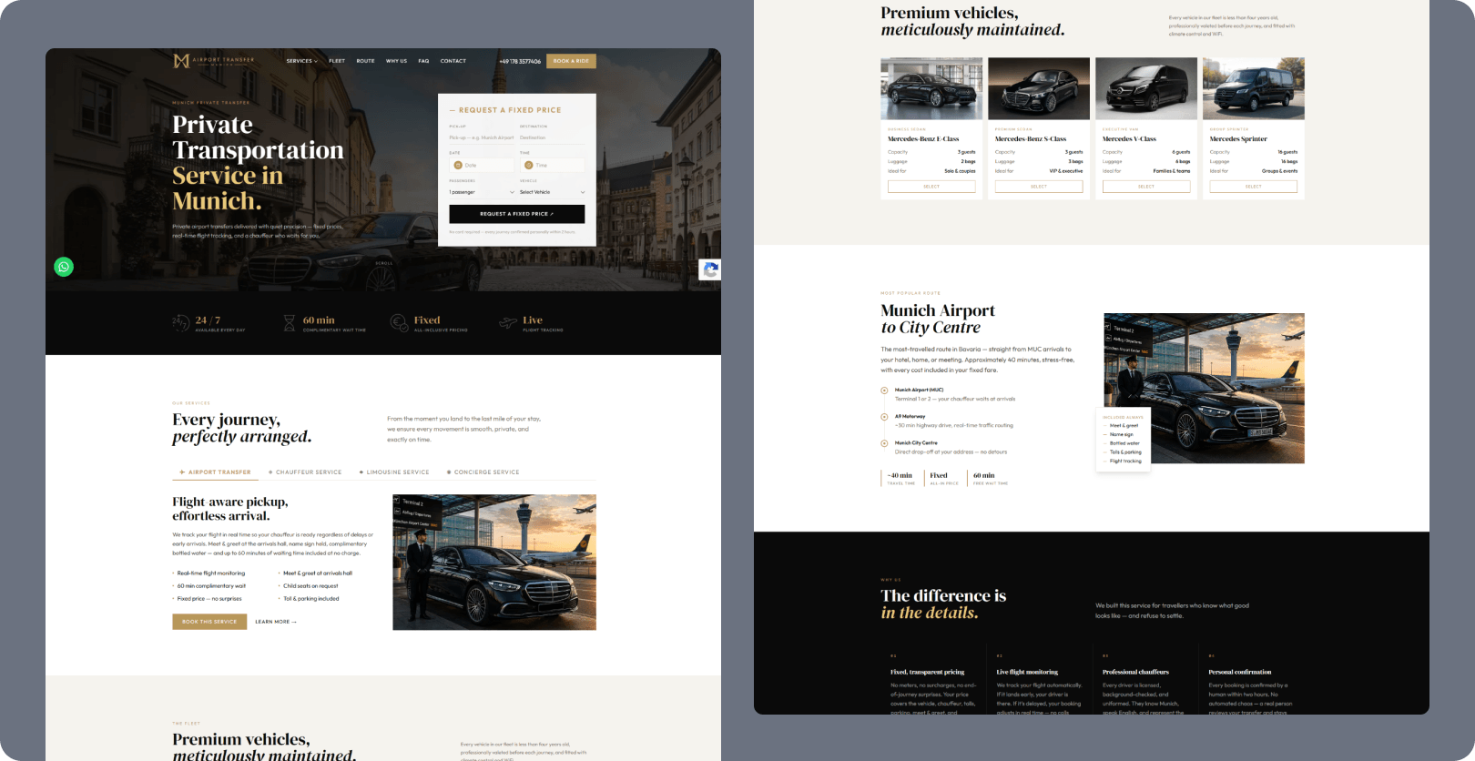 SaaS Platform Redesign — homepage