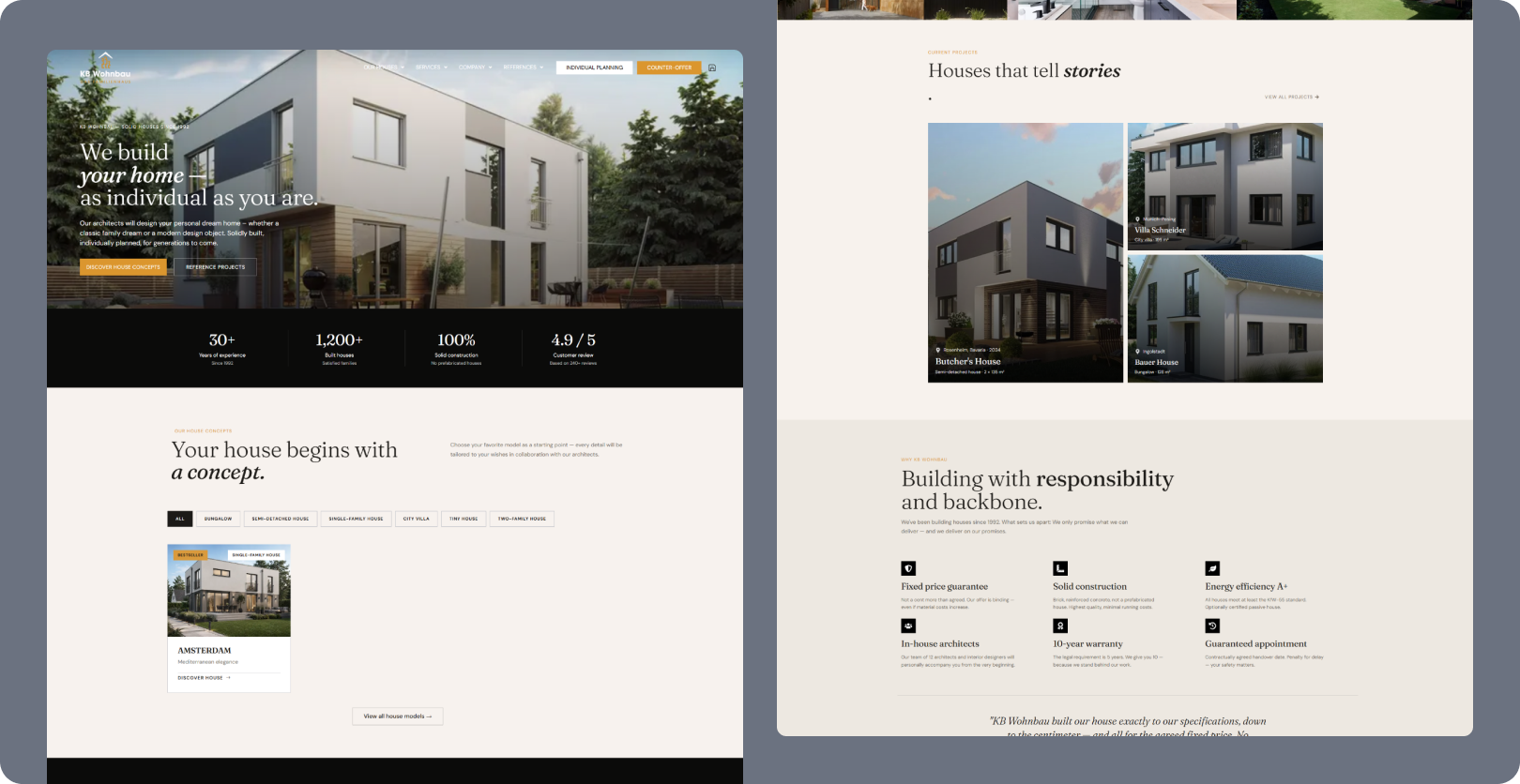 SaaS Platform Redesign — homepage